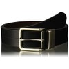 Fossil Men's Brandon Reversible Belt, Black, 38
