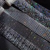 MOLNESO 6 Rolls Clear Holographic Decorative Tape, Wide PET Star