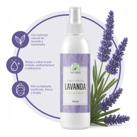 Tonico Facial De Lavanda Anti Acne (500ml)
