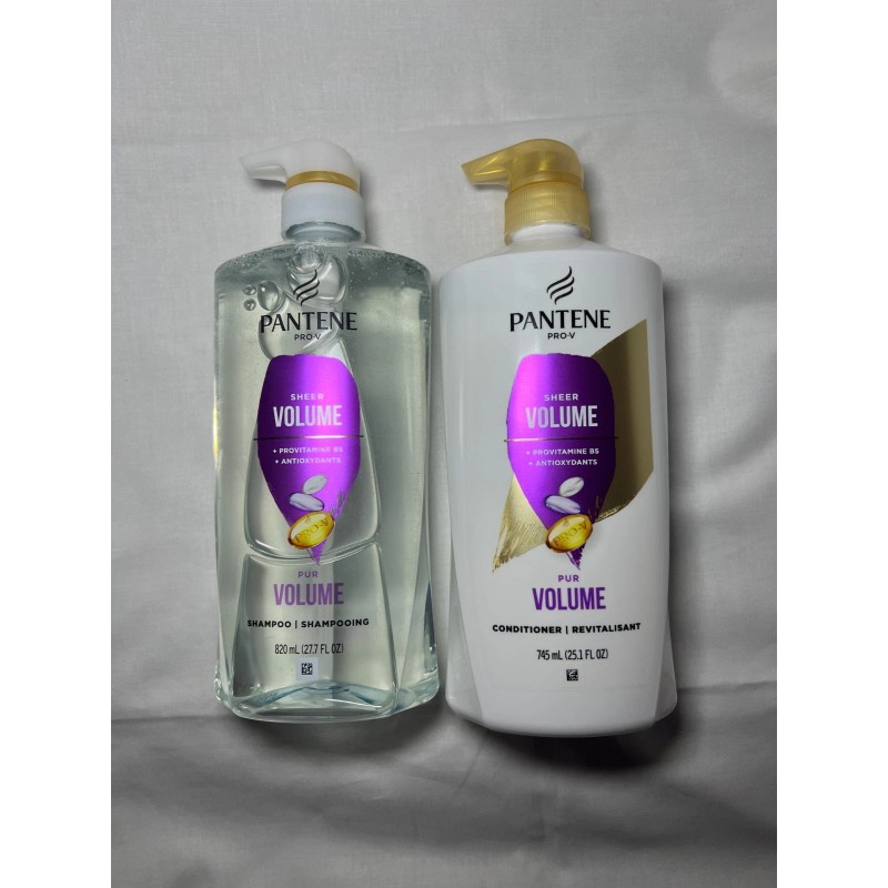 Pantene Shampoo & Conditioner Set – Volume & Body for