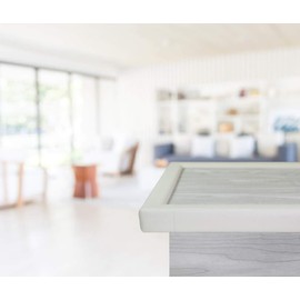 Kidkusion Table Cushion, 16 Feet Edge + 4 Corners, Off White