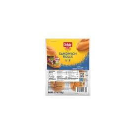 Schar Gluten Free Sub Sandwich Rolls, 5.3 Ounce (Pack of 6)