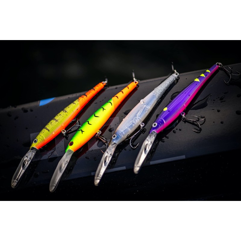 Berkley Flicker Minnow Fishing Lure, Flashy Perch, 1/3 oz, 3