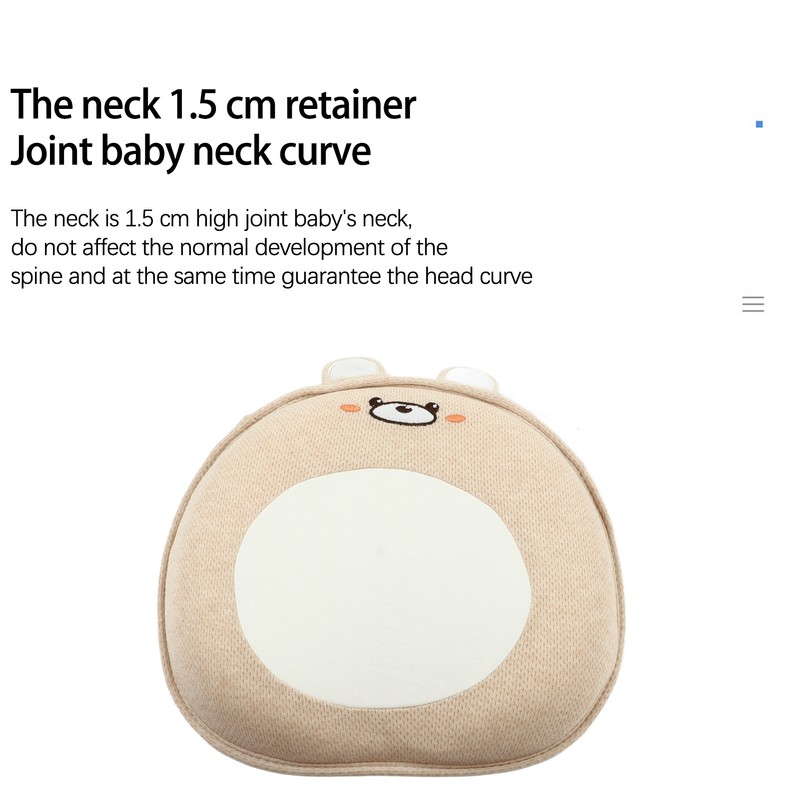 Baby Pillows Circulation Breathable Strong Support Sweat Absorption Comfortable Kids