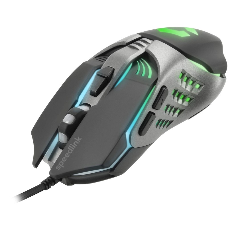 Speedlink Tyalo Sl-680015-bk - Mouse óptico para Videojuegos con iluminación