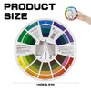 UPIQNG Colour Wheel Professional Color Mixing Guide Basic Colour Wheel