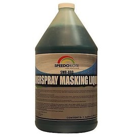Speedokote SMR-880 - Overspray Masking Liquid Spray Mask, Over Spray Protection, Gallon