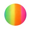 Henbrandt Rainbow Bright PVC Football Ball 20cm Uninflated (Pack of