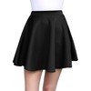 MBJ WB211 Women's Basic Versatile Stretchy Flared Skater Skirt for