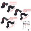 DeaHea 6 Pack Rollator Seat Cushion Bracket Mount Parts Rollator