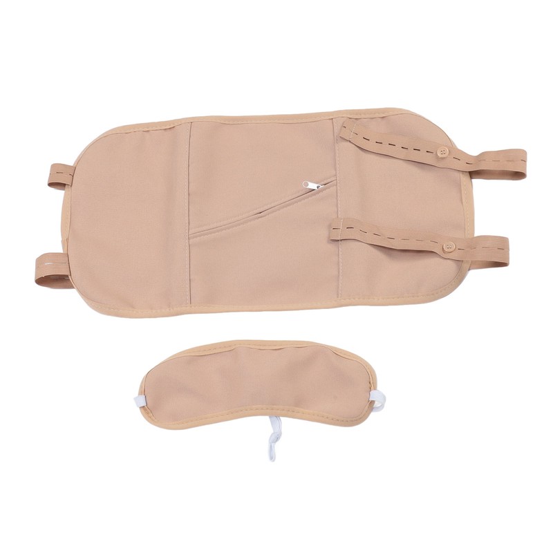 Castor Oil Pack Wrap Kit Reusable Adjustable Organic Cotton Castor