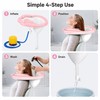 Inflatable Shampoo Basin for Home Hair Washing – Portable PVC