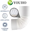 YOUHO Portable Air Conditioner Hose, AC Exhaust Hose Anti-Clockwise 80"