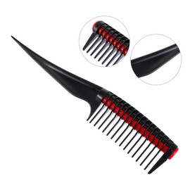 Gatuida High Temperature Hair Dyeing Comb with Tail for Salon and Home Use Lightweight Plastic Hair Styling Tool for Even Color Application