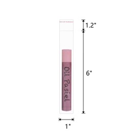 Long Resealable Cellophane Bags 1x6'' 500pcs Clear Adhesive Cello Bags Pretzel Rod OPP Plastic Bags for Toothbrush Pencil Necklace Candy Crafts Coffee Spoon Lip Brush Straw