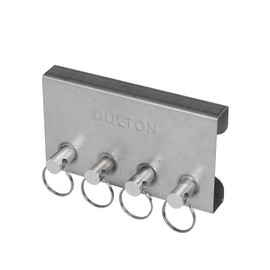 Dulton Magnetic Key Storage Keyring 4 pcs GALVANIZED 121-375GV