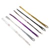 Hair Tinsel Kit Colorful Shiny Glitter Strands Portable Fairy Hair