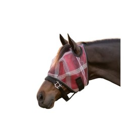 Kensington Draft Fly Mask w/Web Trim Dual Ear Opening & Forelock Freedom Size: XXL Color: 165 - Merlot