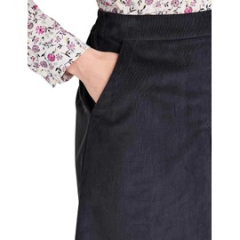 Chums Ladies Cord Skirt Navy 14 Petite