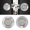 Double Cylinder Steel Security Door Bolt with Lock on Both