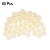 sourcing map 50pcs Nylon Bearing Balls 10mm Solid Plastic Balls,
