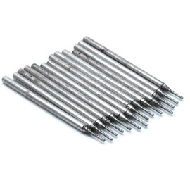 Sscon 30Pcs 0.8mm Diamond Coated Hole Saw Drill Bits Carving Drilling Hole Tools for Jewelry Gems Glass