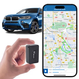 Winnes Mini GPS Tracker 1500mAh Ohne ABO GPS Tracker Auto Mit Gratis-App Starker Magnet GPS Sender Echtzeit-Positionierung Für Auto Kind Fahrrad Anti-Verlust