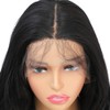 X-Tress Brown Lace Wig Synthetic for Women 26" Body Wavy