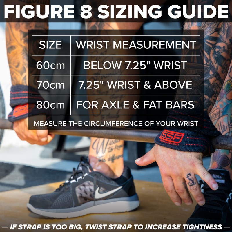 Figure 8 Straps Deadlift Straps Lifting Straps