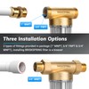 BriskSpring 40 Micron Spin Down Sediment Filters with Scraper, Disassembly-Free