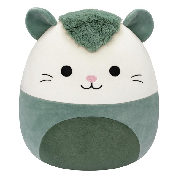 Squishmallows Original 12-Inch Willoughby Sage Green Possum - Medium-Sized Ultrasoft