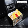Oarencol Funny Raccoon Driving Car Trash Can Animal Foldable Hanging