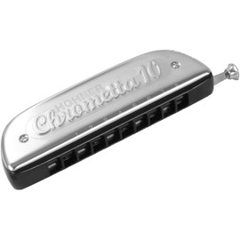 Hohner 253 Chrometta 10 Harmonica, Key Of C Major
