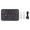 Live Sound Card Voice Changer Soundboard Bluetooth Audio Mixer for