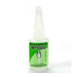 Mercury Adhesives M1100 Gap Filling Viscosity CA, 1 oz