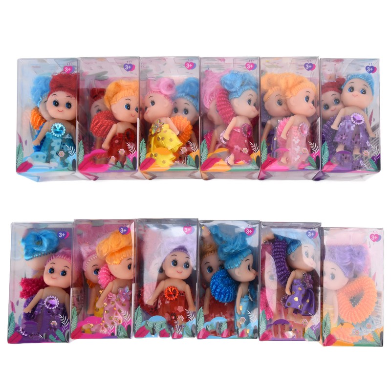 24pcs Mini Doll Children Kid Exquisite Unique Girl Doll with