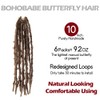 BOHOBABE Butterfly Crochet Locs 10 Inch 6 Packs Pre Looped