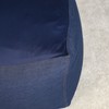 Beaded Cushion Sofa Cover Sofa Cover Solid Cotton 55x55x38cm (Denim