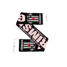 Beyond Happy Grimsby Town Scarf – The Mariners – 145cm Long Football Souvenir Scarf – 100% Acrylic Supporter Gift