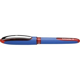 Schneider One Hybrid C Rollerball Pen 05 - Red (Pack of 3)
