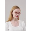 REAVEE 2 Pack Pinch Nose Clip on Reading Glasses Armless