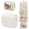 PACKISM Hanging Travel Bag for Traveling with Clear Makeup Bag