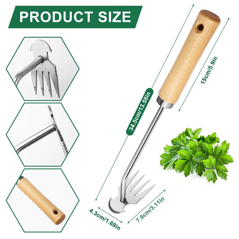 BOOLOOEN Hand Weeder Tool (BMCCQ47)