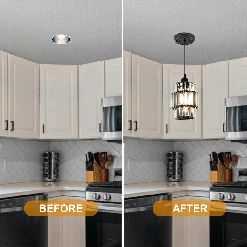YIIZON 5 and 6 inch Recessed Can Light Conversion Kit,