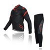 Morethan MT-FVP-005-SET Men's Winter Cycle Jersey, Top and Bottom Set,