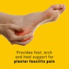 FUTURO Therapeutic Arch Support, Helps Relieve Symptoms of Plantar Fasciitis,