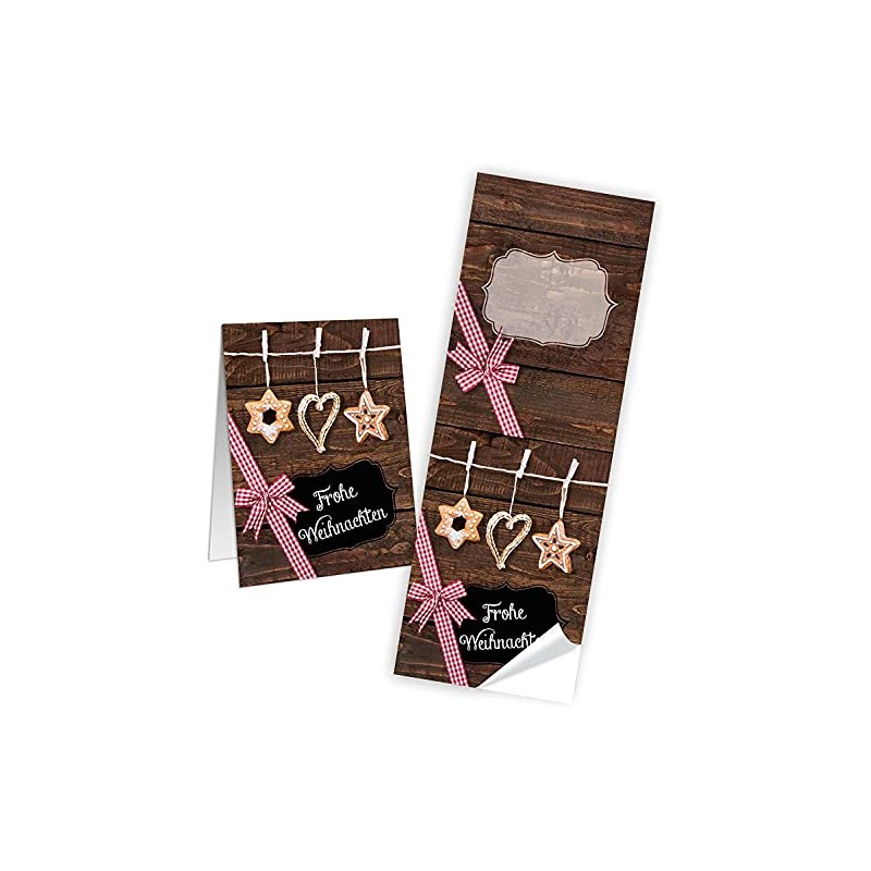 Logbuch-Verlag 10 Cookie Bags with Window & Foil Insert +