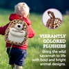 PixieCrush Savannah Plushies in Stuffed Animal Backpack - Plush Mini