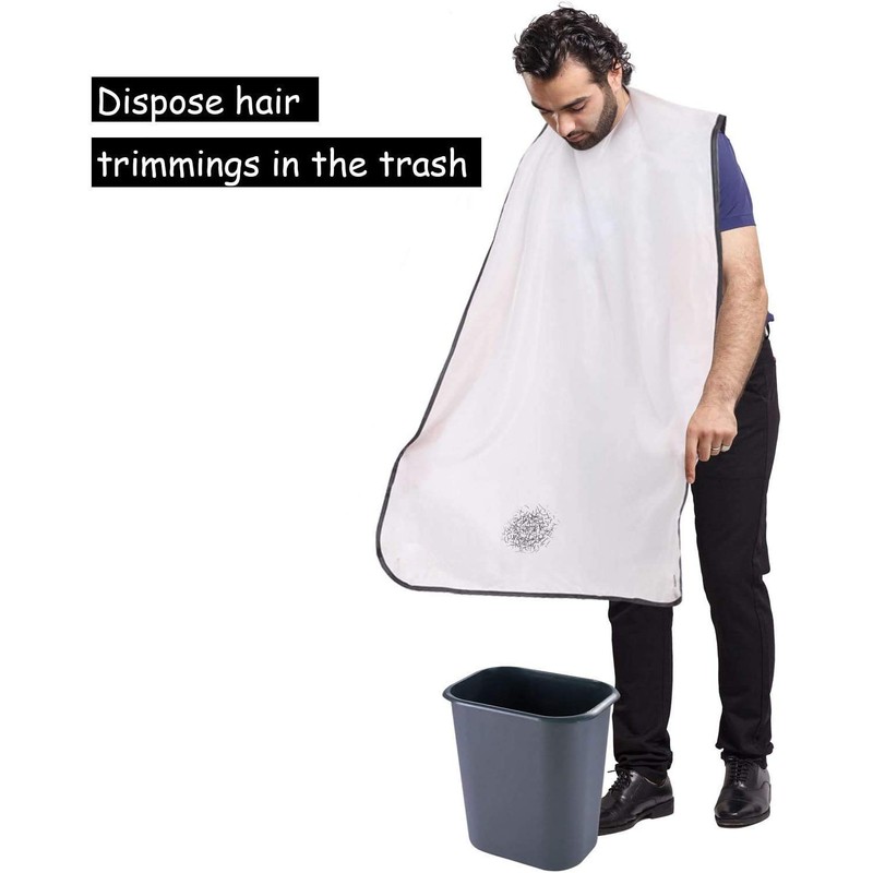 AEESRRU Bib for Beard Shaving, Beard Apron for Men, with