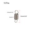 sourcing map Extended Tension Spring Wire Diameter 0.012" , OD